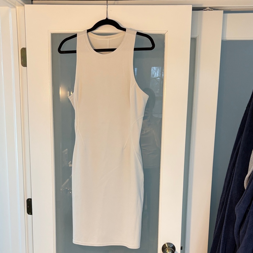 lululemon athletica White Sleeveless Midi Dress